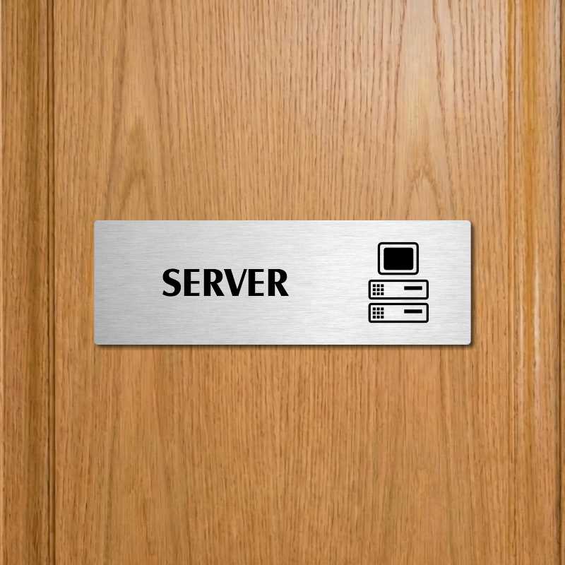 Server, 240x79mm, stříbrná popiska 